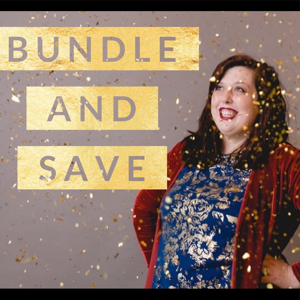 Bundle 3 for 15% off